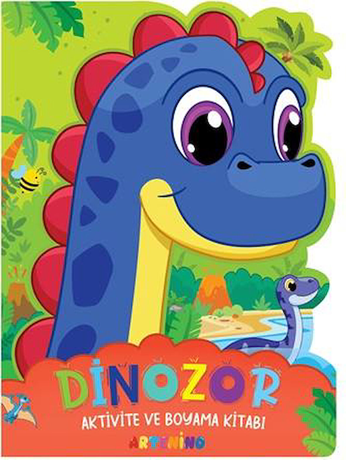 Dinozor / Aktivite ve Boyama Kitabı Serisi