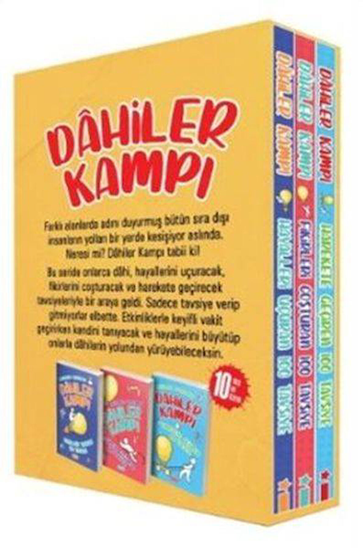 Dahiler Kampı Seti Kutulu (3 Kitap Takım)