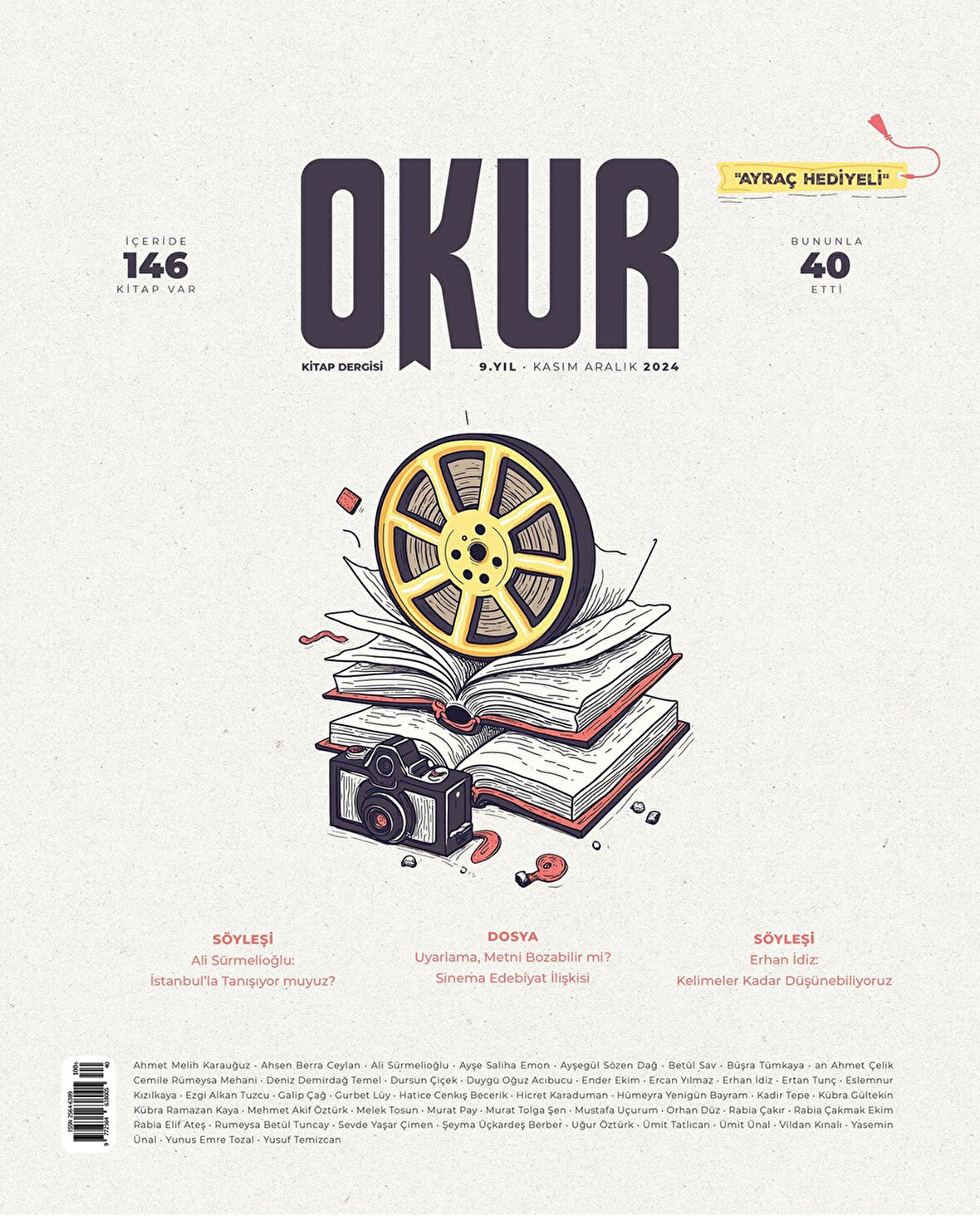 Okur Kitap Dergisi 40.Sayı Kasım-Aralık 2024