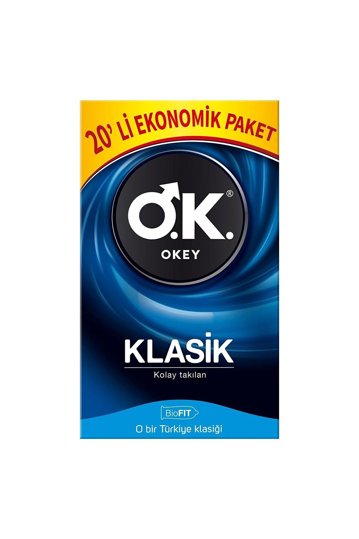 OKEY Prezervatif Klasık 20 Lı