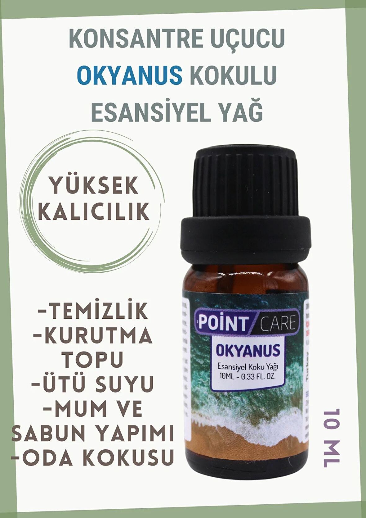 Okyanus Aromatik Mum Esansı Buhurdanlık Kokusu Kokulu Mum Yapım Malzemeleri