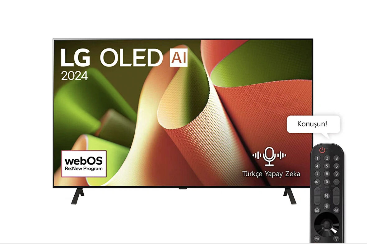 LG OLED55B46 55" 139 Ekran Uydu Alıcılı 4K Ultra HD Smart webOS Smart OLED TV