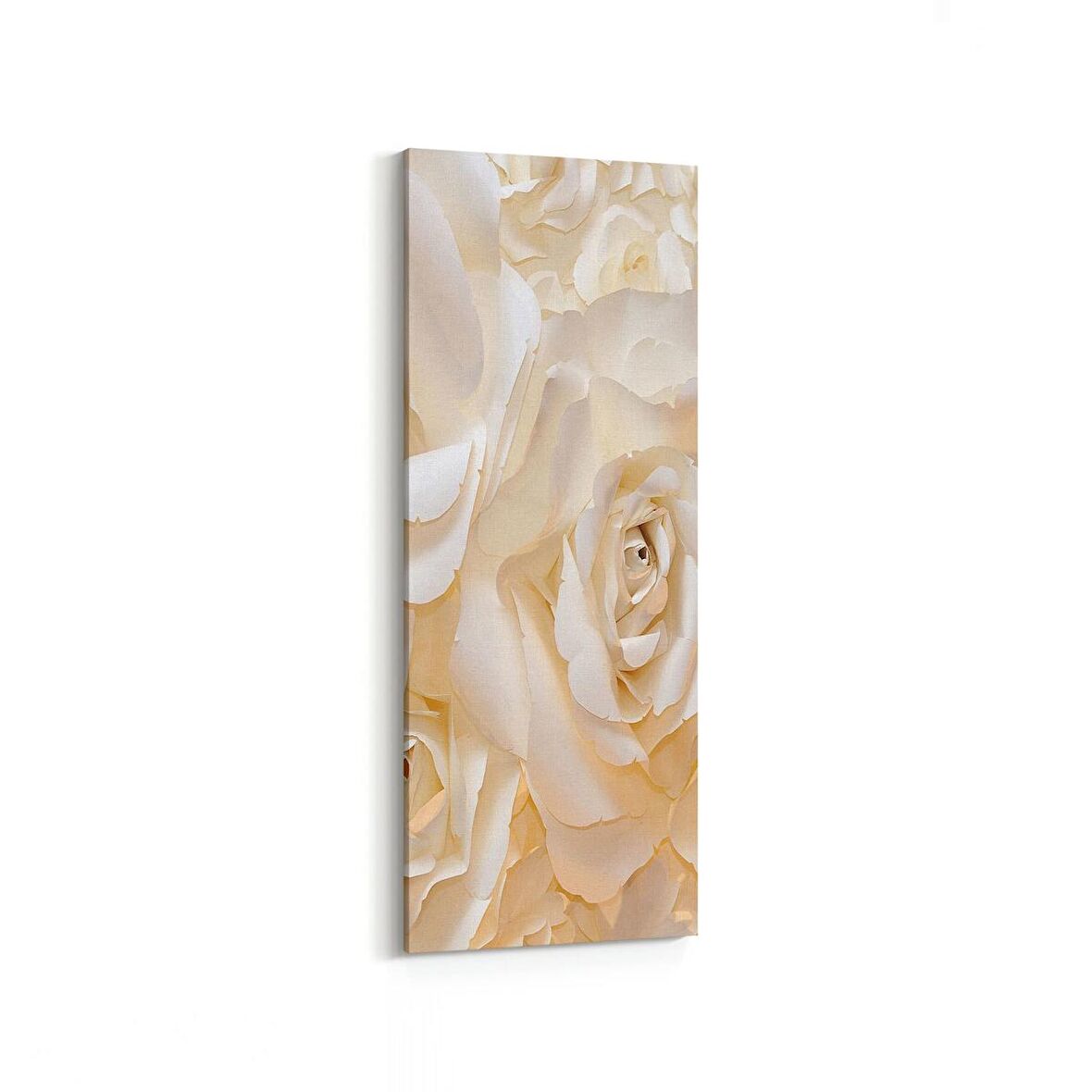 Olla 11582DI Çiçek Görseli Dikey İnce Kanvas Tablo (Ölçü: 40X120)