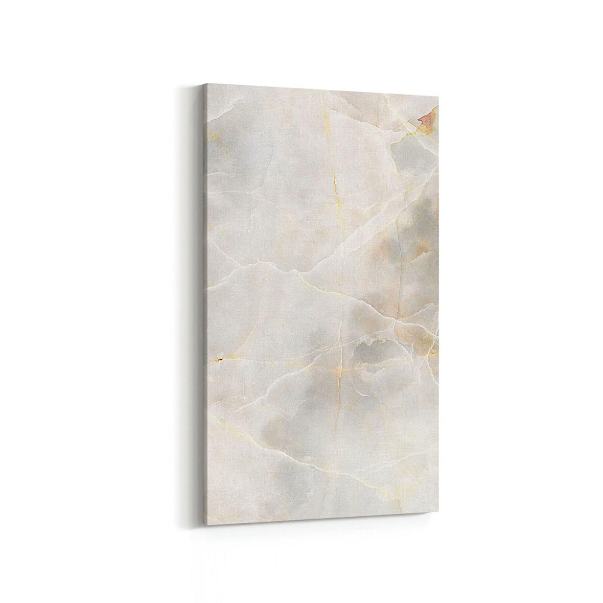 Olla 16663DD Mermer Desen Görsel Dikey Dar Kanvas Tablo (Ölçü: 30X60)