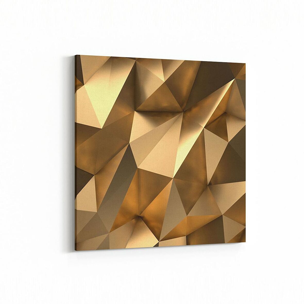 Olla 10157K Abstract Görsel Kare Kanvas Tablo (Ölçü: 25X25)