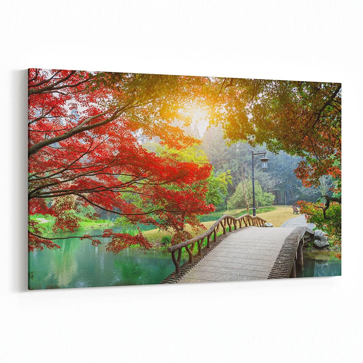 Olla 13921Y Doğa / Manzara Görseli Yatay Kanvas Tablo (Ölçü: 45X30)