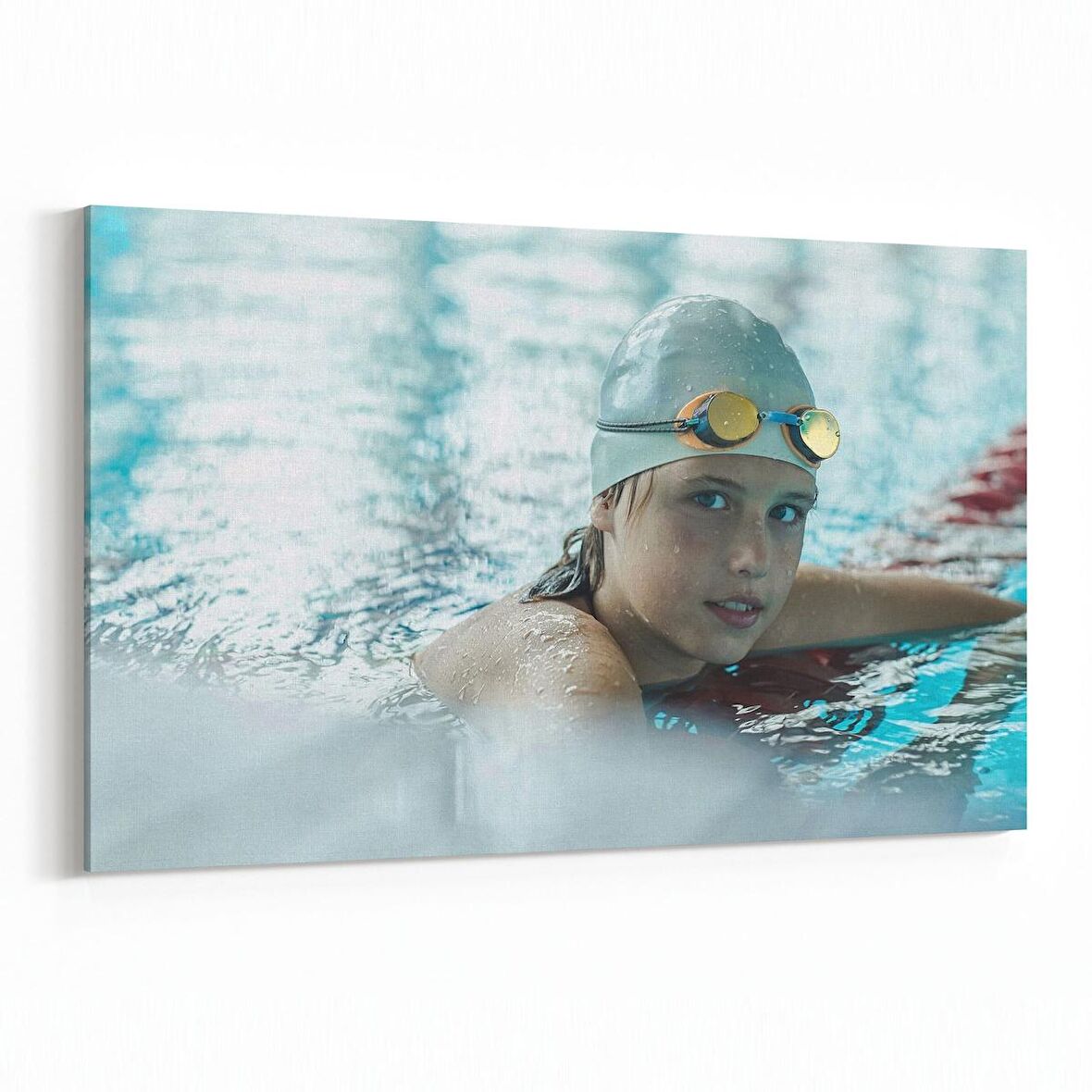 Olla 16942Y Model / Manken Görseli Yatay Kanvas Tablo (Ölçü: 150X100)