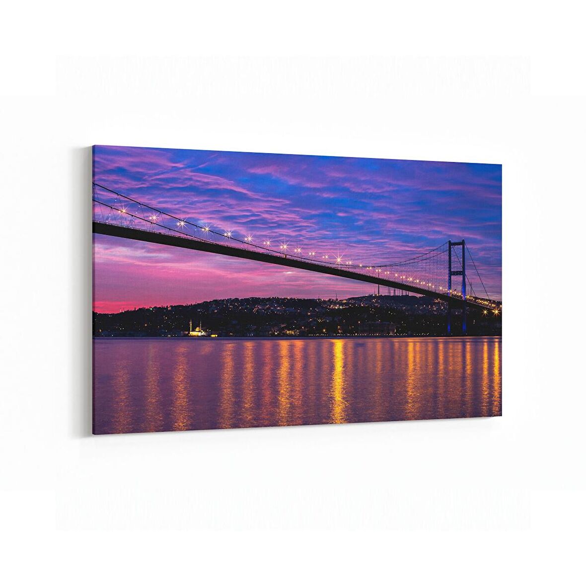 Olla 18082Y Yapı Görseli Yatay Kanvas Tablo (Ölçü: 90X60)