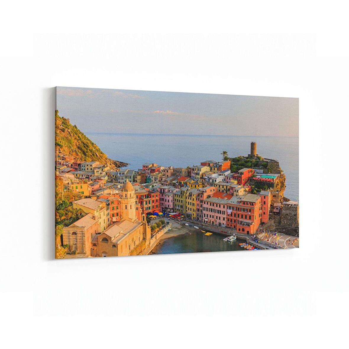 Olla 18346Y Yapı Görseli Yatay Kanvas Tablo (Ölçü: 150X100)