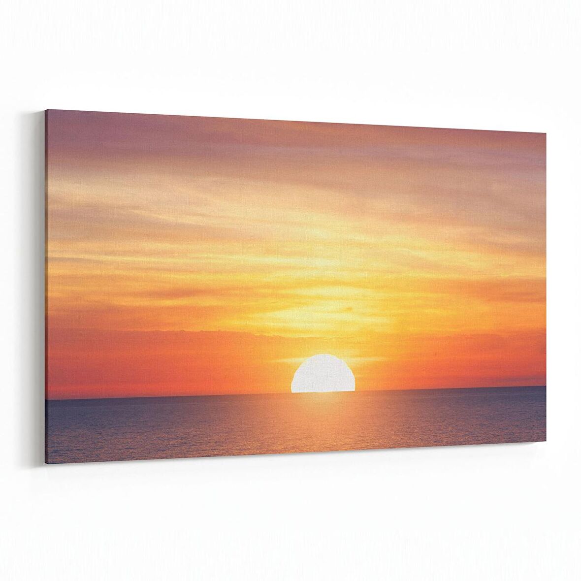 Olla 15910Y Günbatımı Görseli Yatay Kanvas Tablo (Ölçü: 90X60)