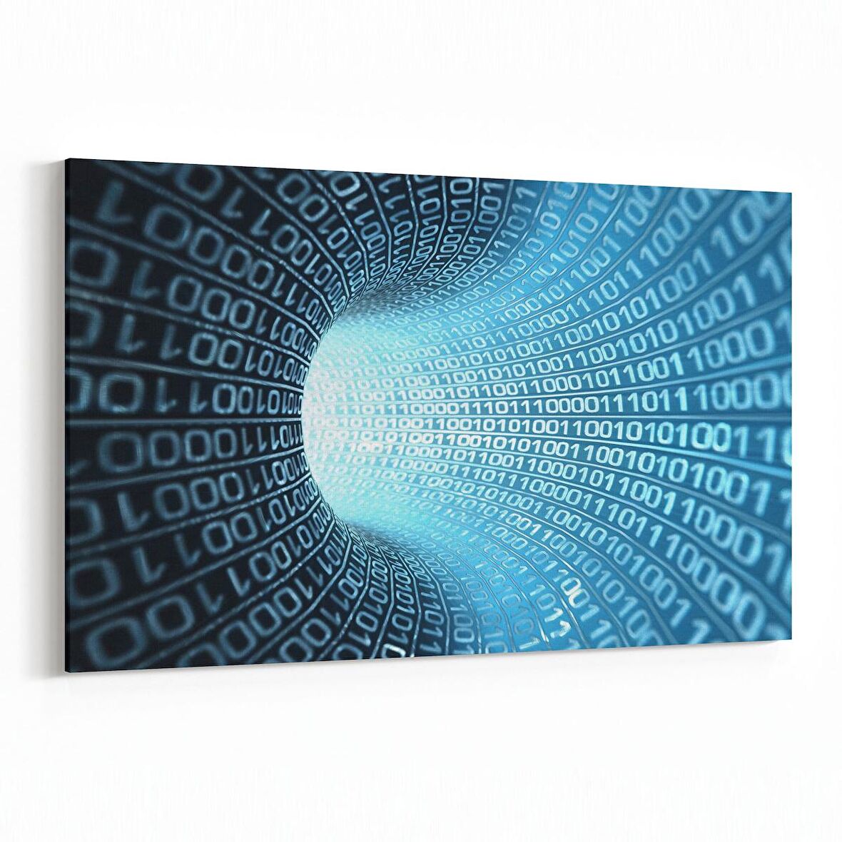 Olla 10281Y Abstract Girdap Görsel Yatay Kanvas Tablo (Ölçü: 90X60)