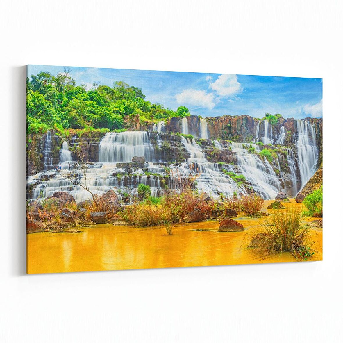 Olla 13249Y Doğa / Manzara Görseli Yatay Kanvas Tablo (Ölçü: 70X50)