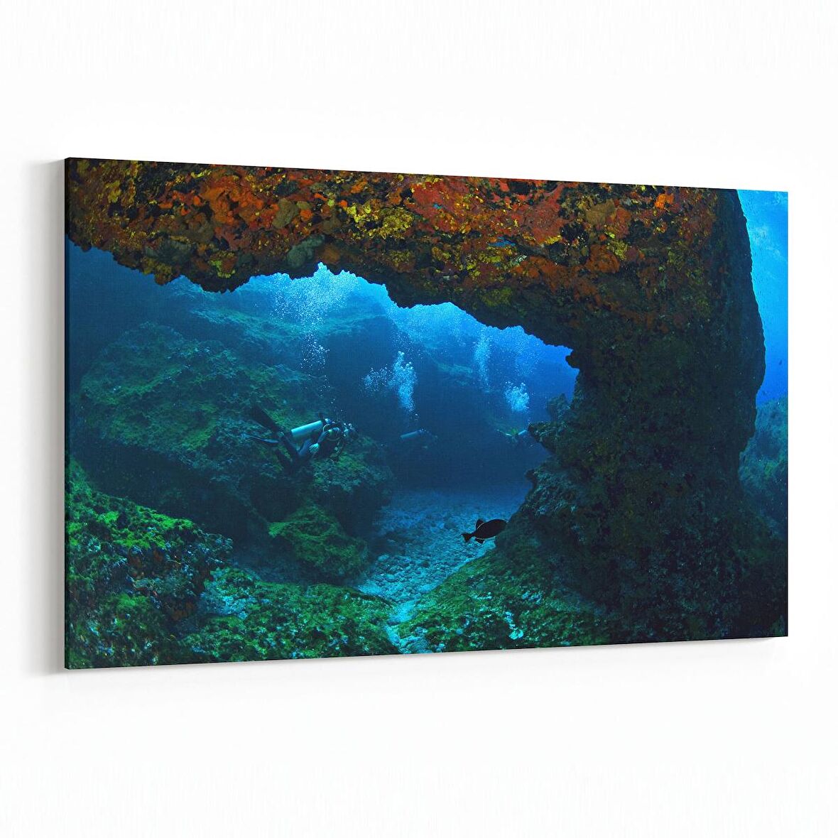 Olla 12955Y Deniz / Okyanus Görseli Yatay Kanvas Tablo (Ölçü: 70X50)