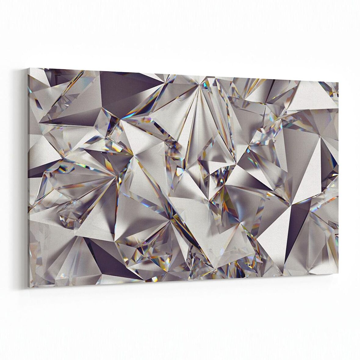 Olla 10091Y Abstract Görsel Yatay Kanvas Tablo (Ölçü: 45X30)