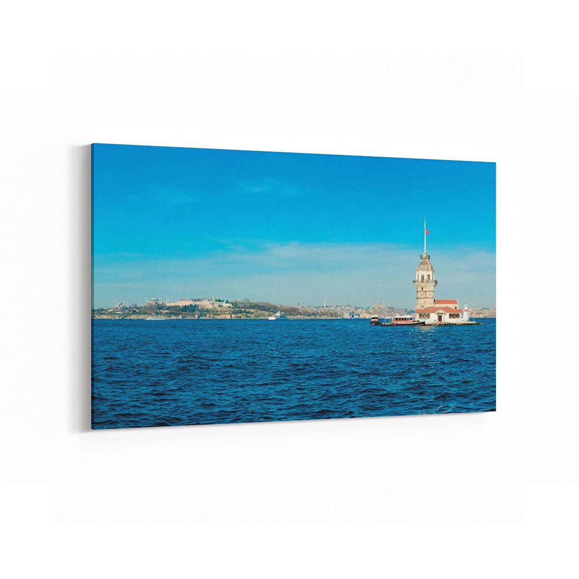 Olla 18737Y Yapı Görseli Yatay Kanvas Tablo (Ölçü: 150X100)