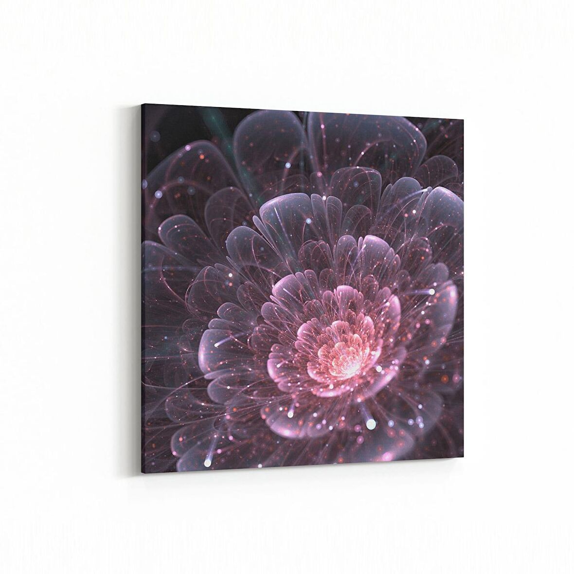 Olla 10106K Abstract Görsel Kare Kanvas Tablo (Ölçü: 60X60)