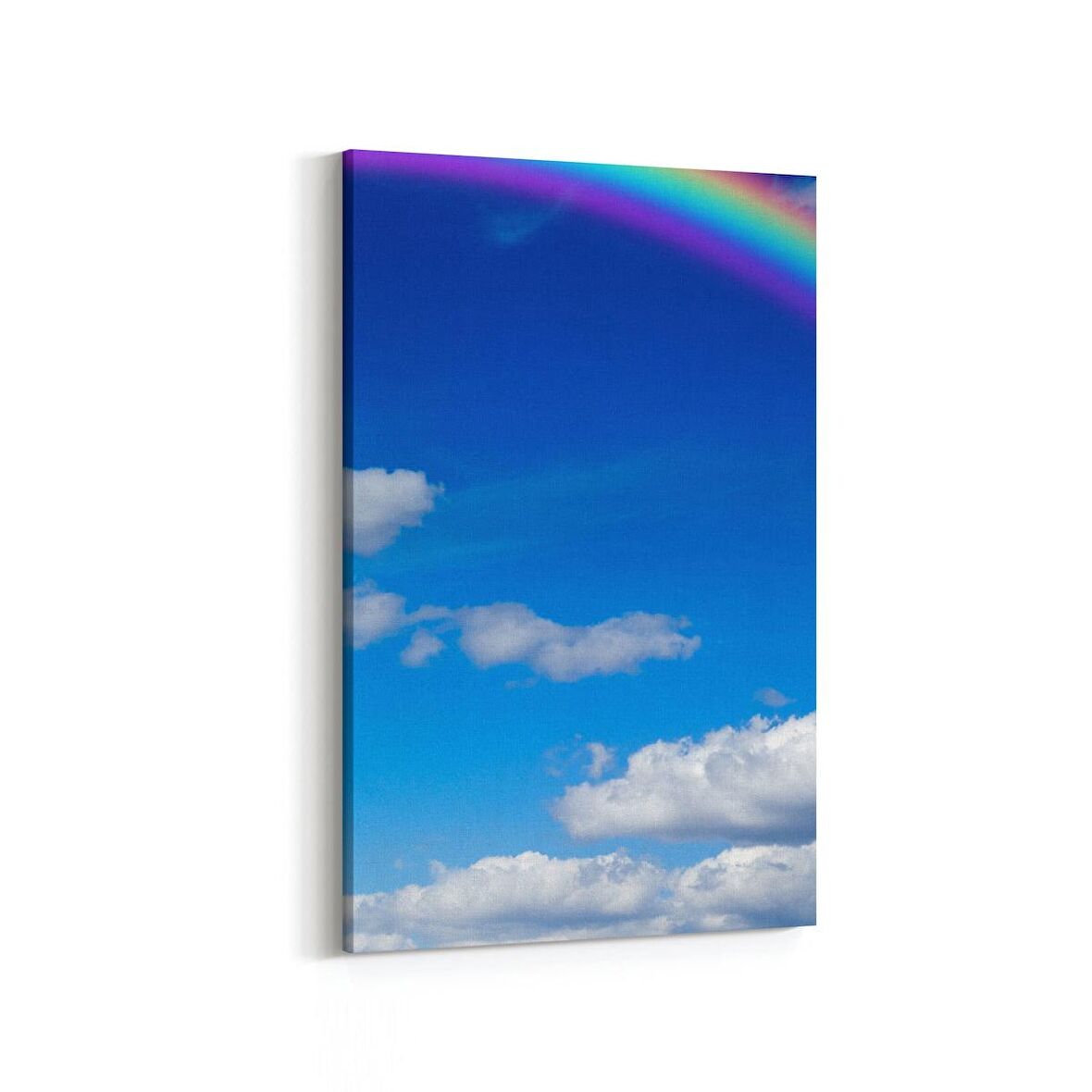 Olla 15775D Gökyüzü Bulut Görseli  Dikey Kanvas Tablo (Ölçü: 70X105)
