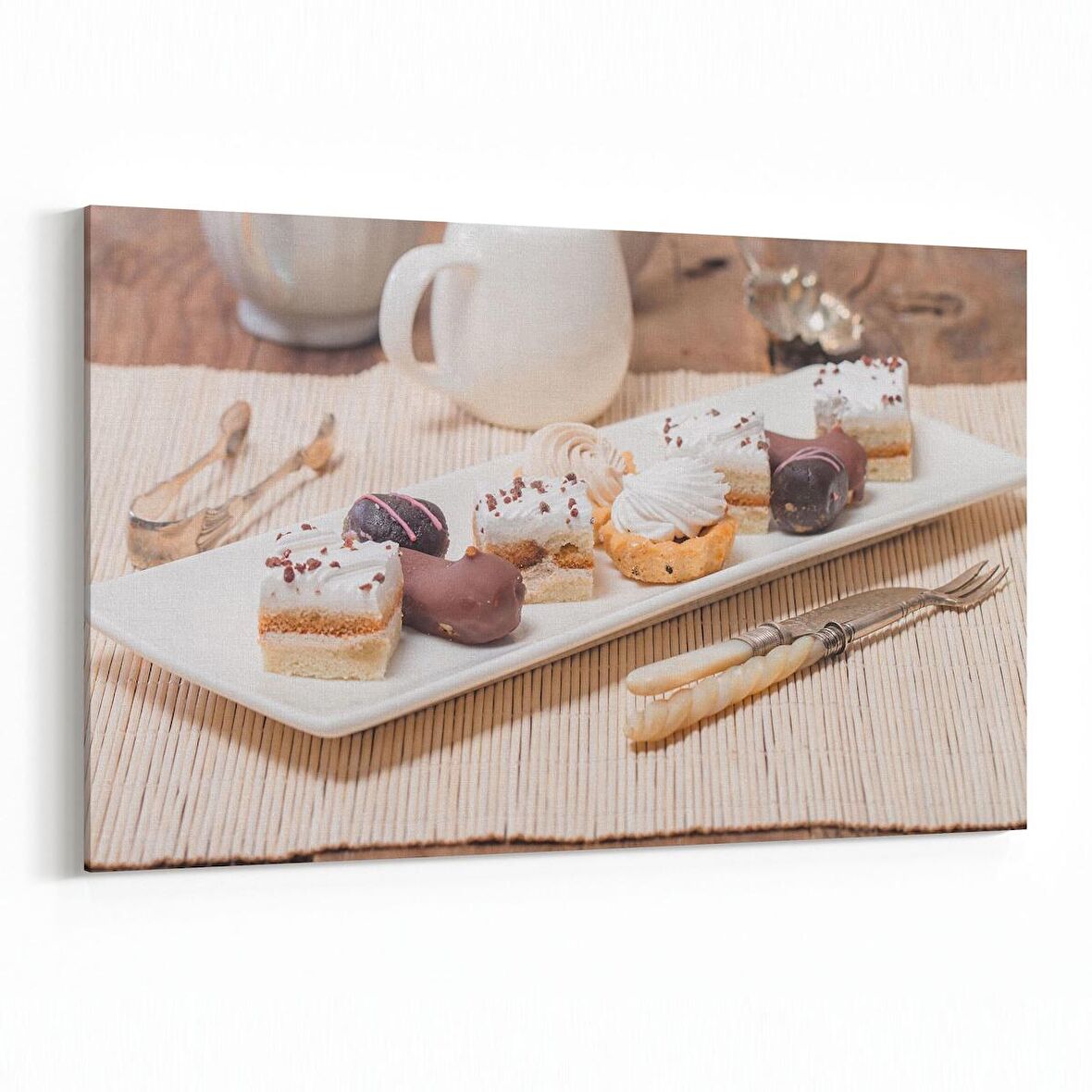 Olla 15202Y Gıda Görseli Yatay Kanvas Tablo (Ölçü: 150X100)