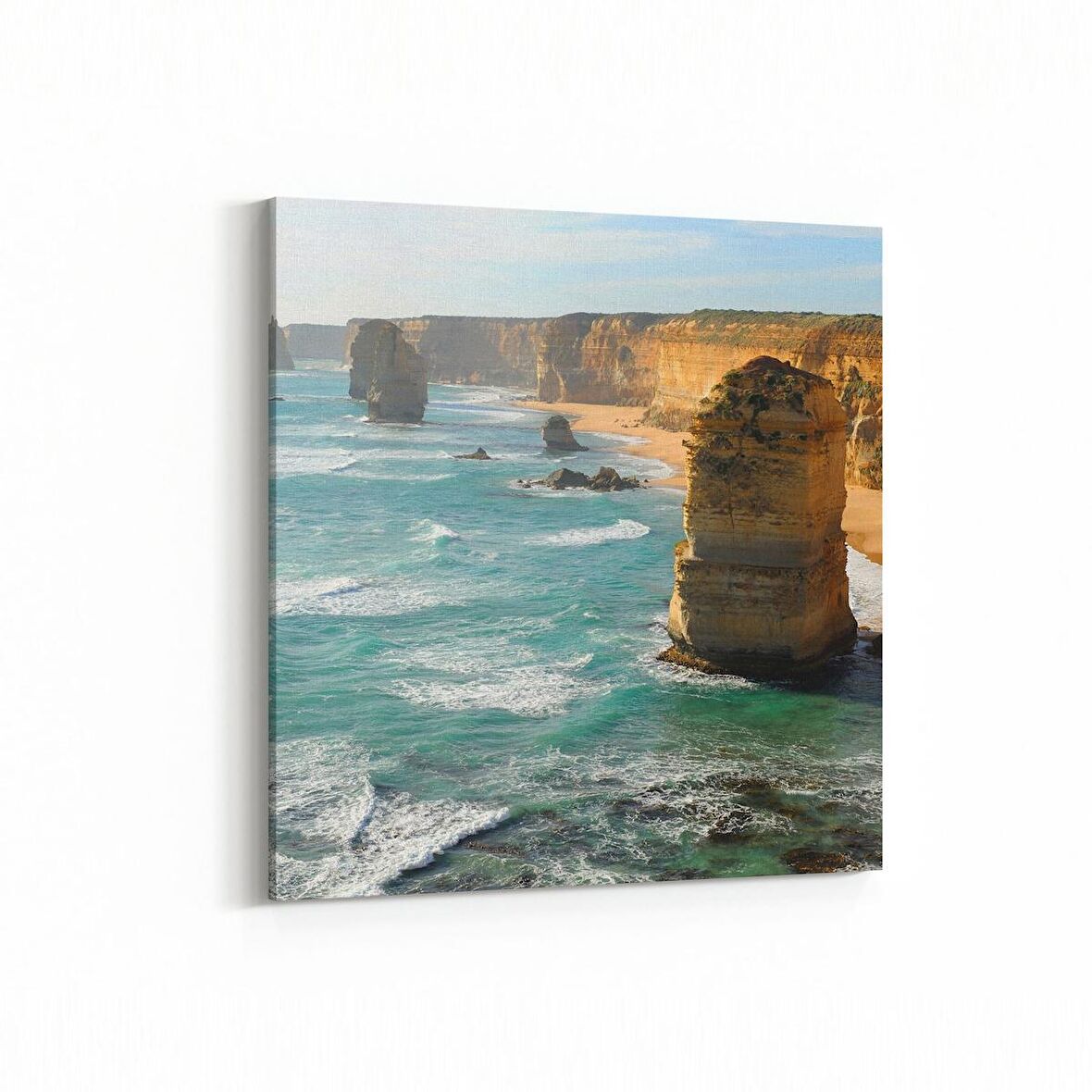 Olla 14552K Doğa / Manzara Görseli Kare Kanvas Tablo (Ölçü: 30X30)