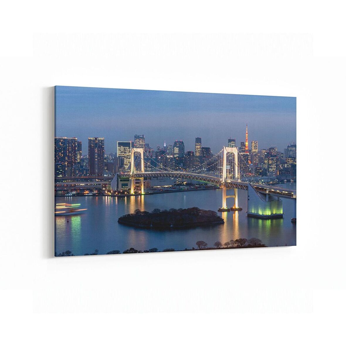 Olla 18094Y Yapı Görseli Yatay Kanvas Tablo (Ölçü: 45X30)