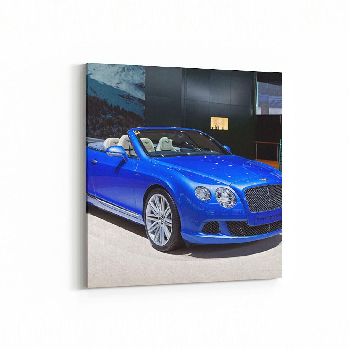 Olla 12240K Araç Görseli Kare Kanvas Tablo (Ölçü: 25X25)