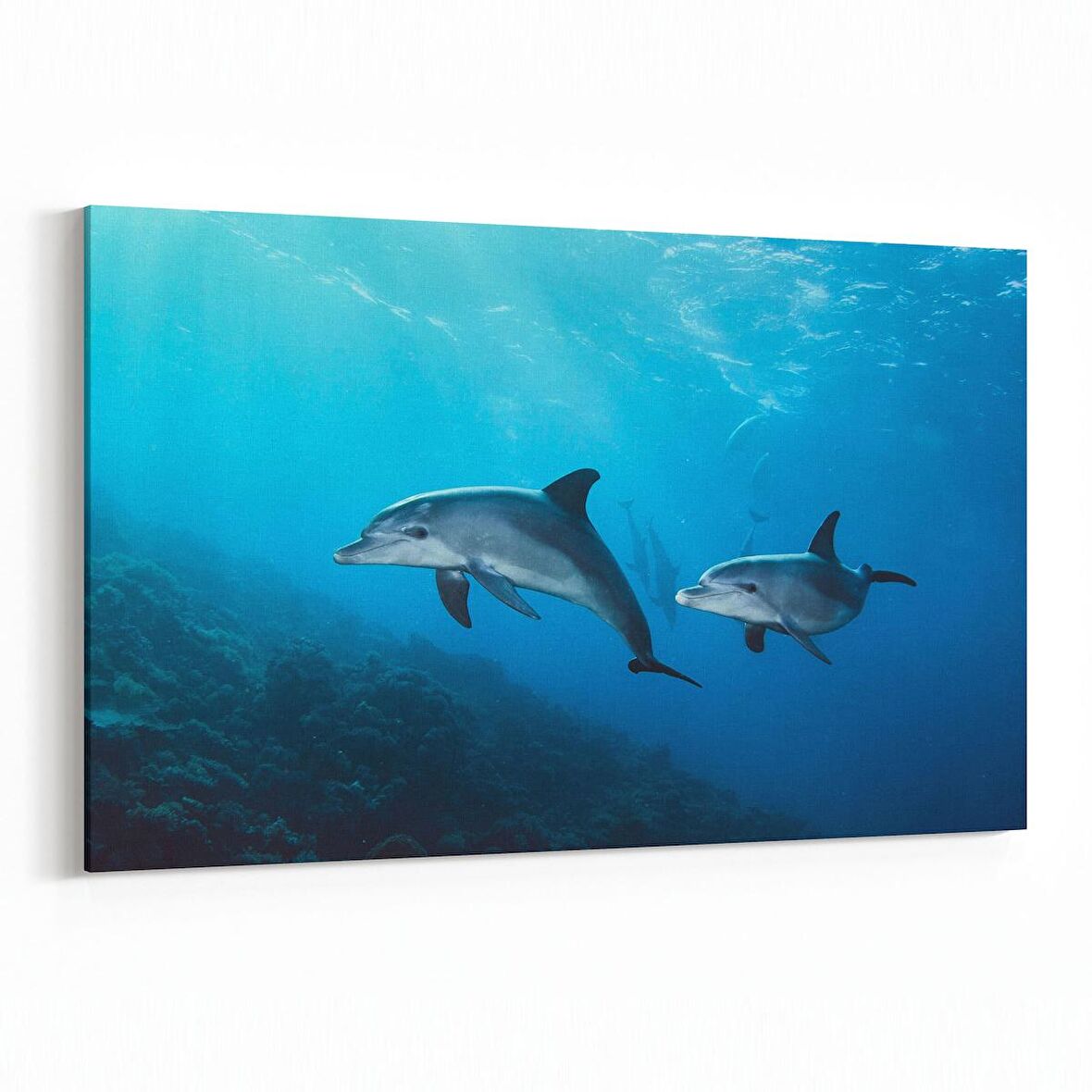 Olla 12931Y Deniz / Okyanus Görseli Yatay Kanvas Tablo (Ölçü: 45X30)