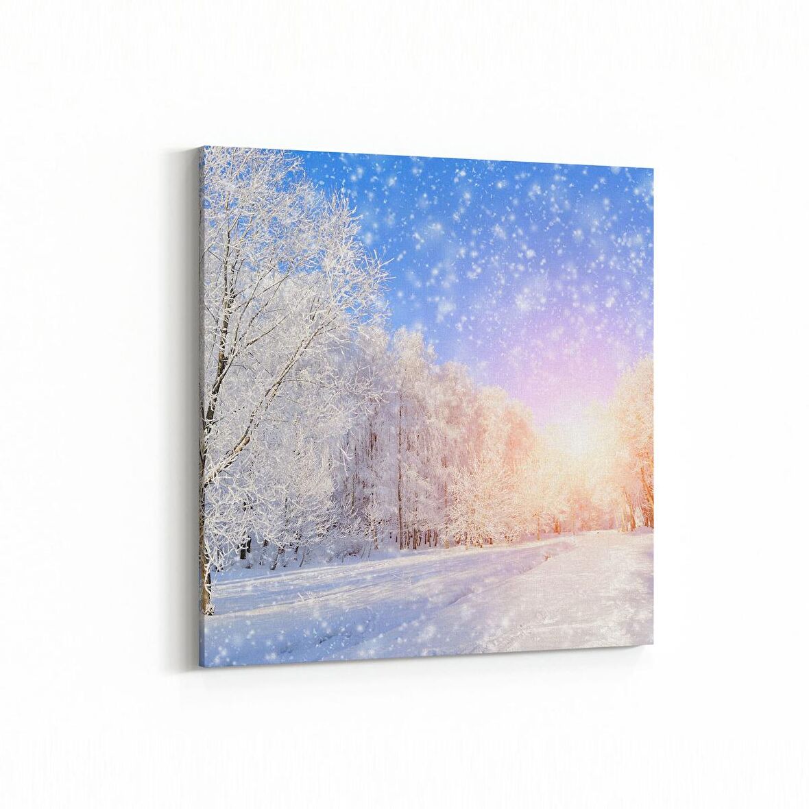 Olla 13372K Doğa / Manzara Görseli Kare Kanvas Tablo (Ölçü: 30X30)