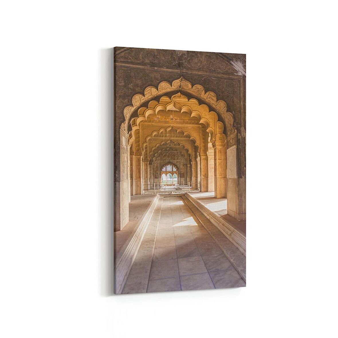 Olla 18292DD Yapı Görseli Dikey Dar Kanvas Tablo (Ölçü: 60X120)