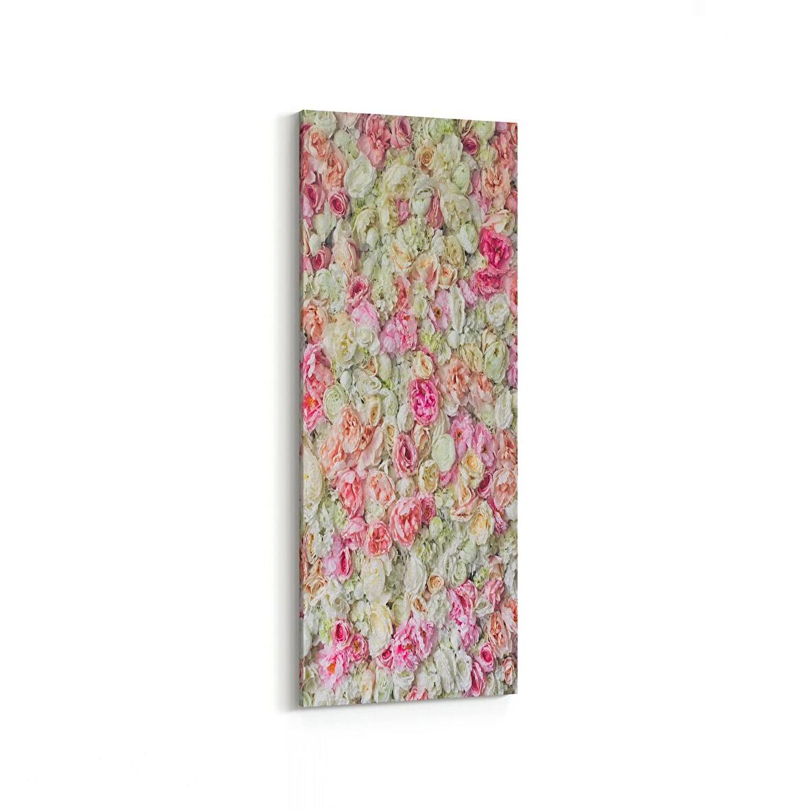 Olla 11631DI Çiçek Görseli Dikey İnce Kanvas Tablo (Ölçü: 40X120)