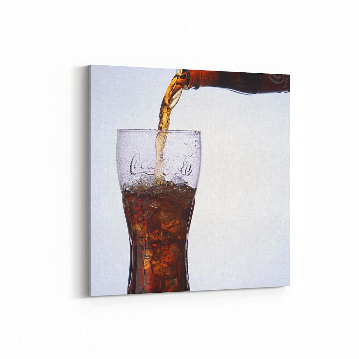 Olla 15192K Gıda Görseli Kare Kanvas Tablo (Ölçü: 25X25)