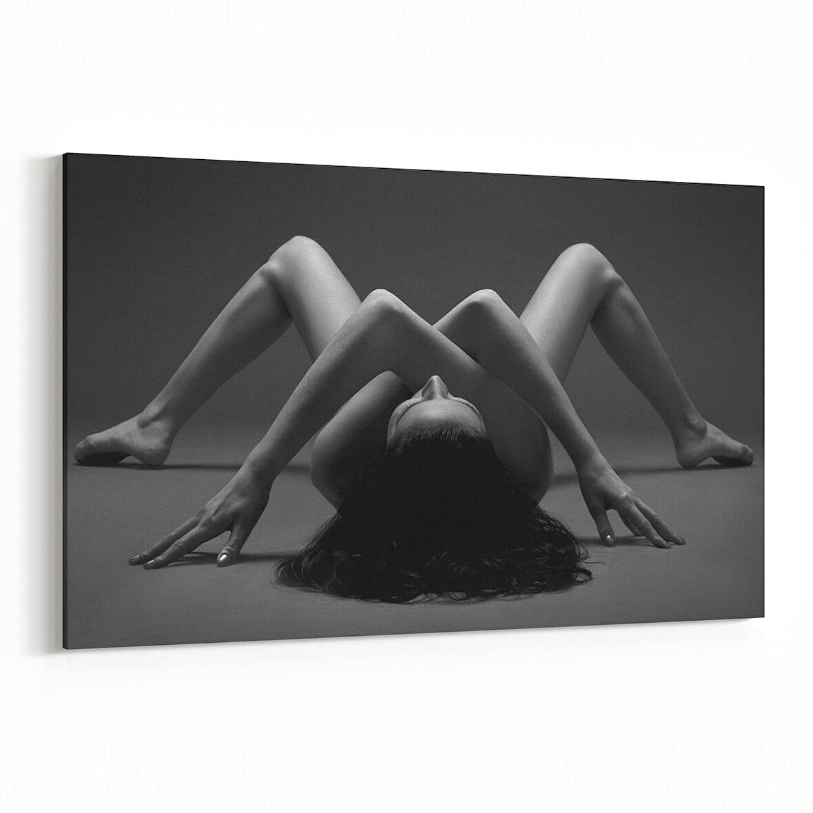 Olla 17034Y Model / Manken Görseli Yatay Kanvas Tablo (Ölçü: 30X20)