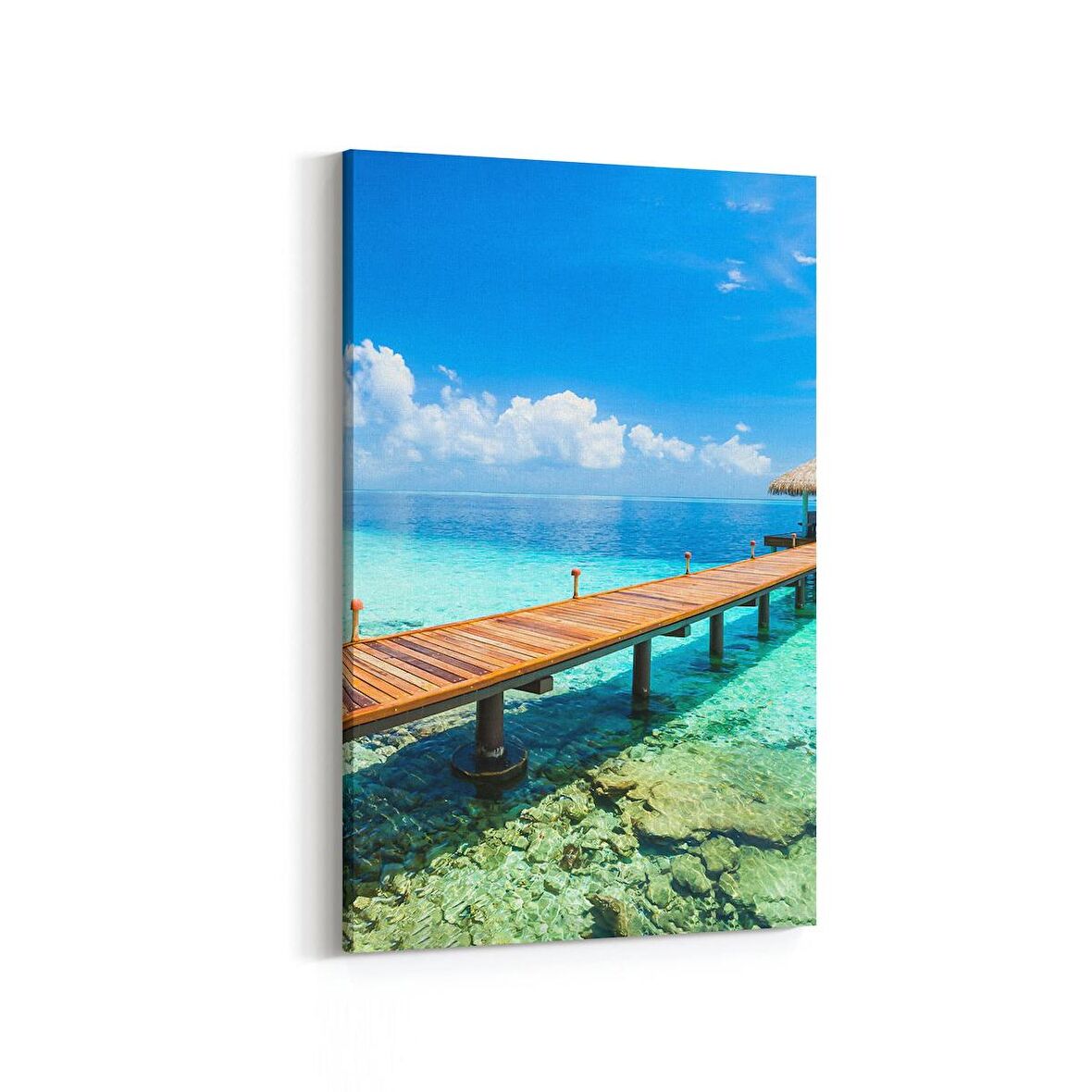 Olla 14197D Doğa / Manzara Görseli Dikey Kanvas Tablo (Ölçü: 100X150)