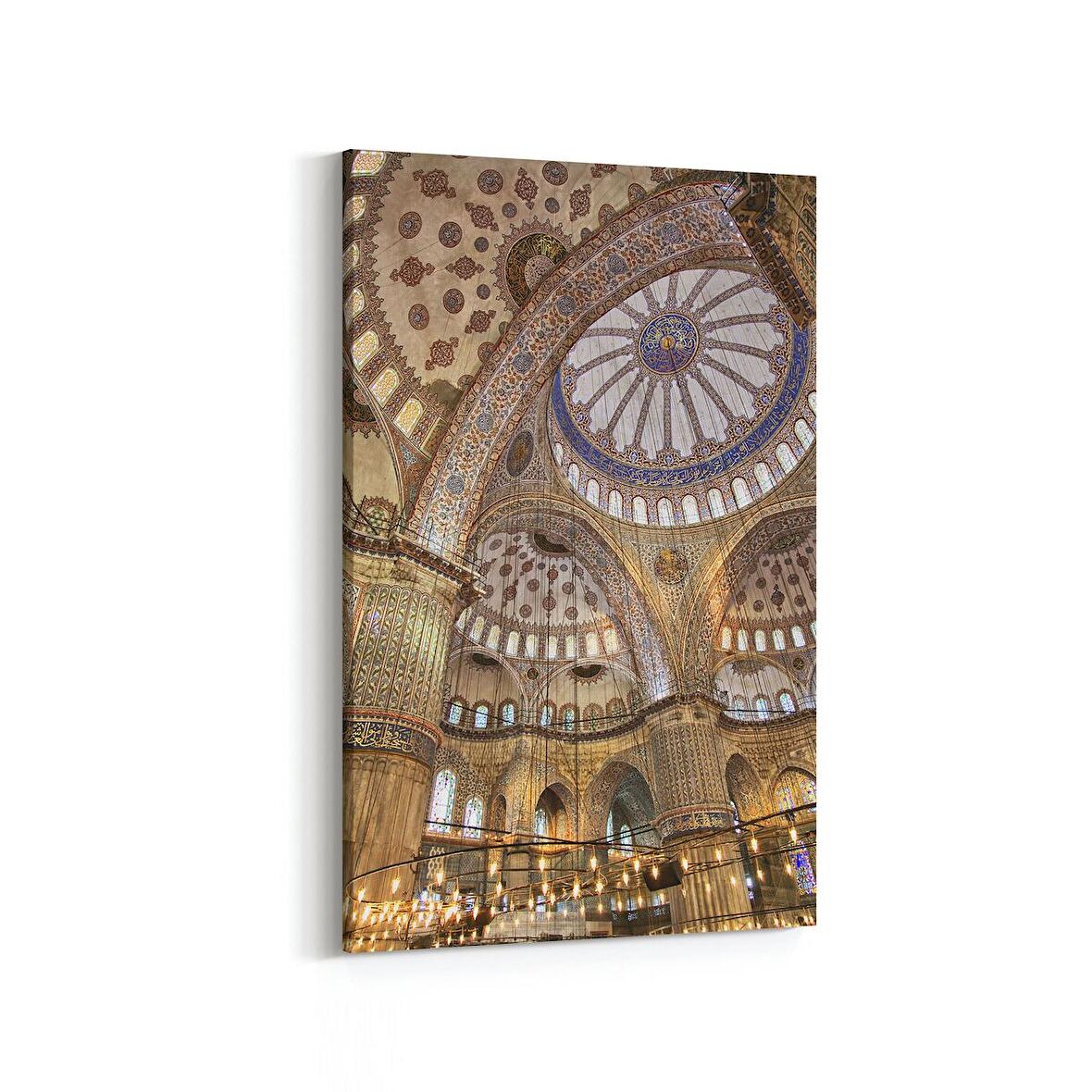 Olla 17969D Yapı Görseli Dikey Kanvas Tablo (Ölçü: 100X150)