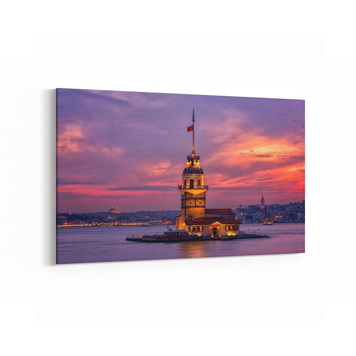 Olla 18137Y Yapı Görseli Yatay Kanvas Tablo (Ölçü: 30X20)