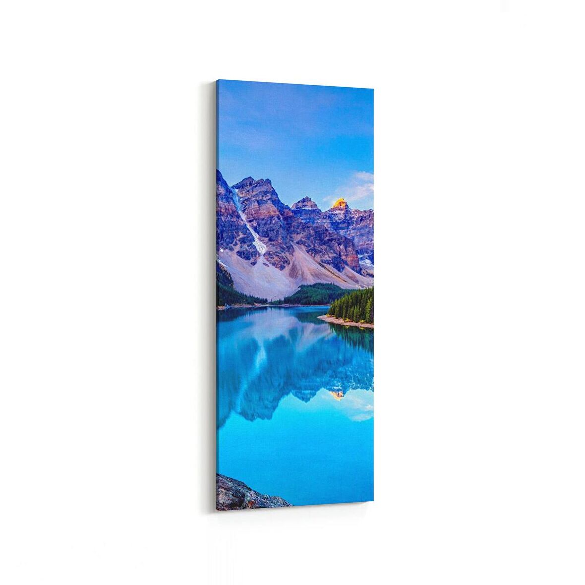 Olla 14416DI Doğa / Manzara Görseli Dikey İnce Kanvas Tablo (Ölçü: 40X120)