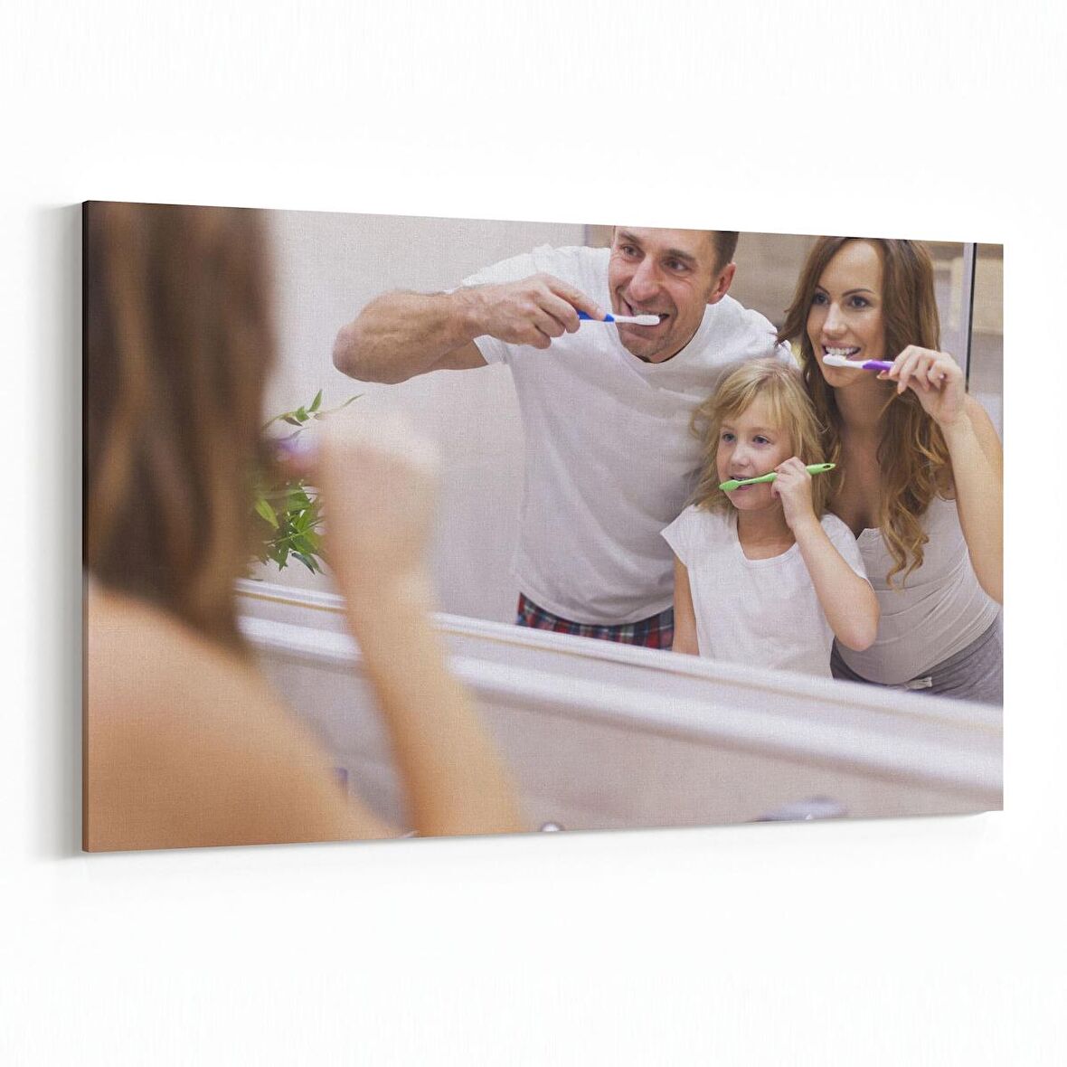 Olla 16846Y Model / Manken Görseli Yatay Kanvas Tablo (Ölçü: 45X30)