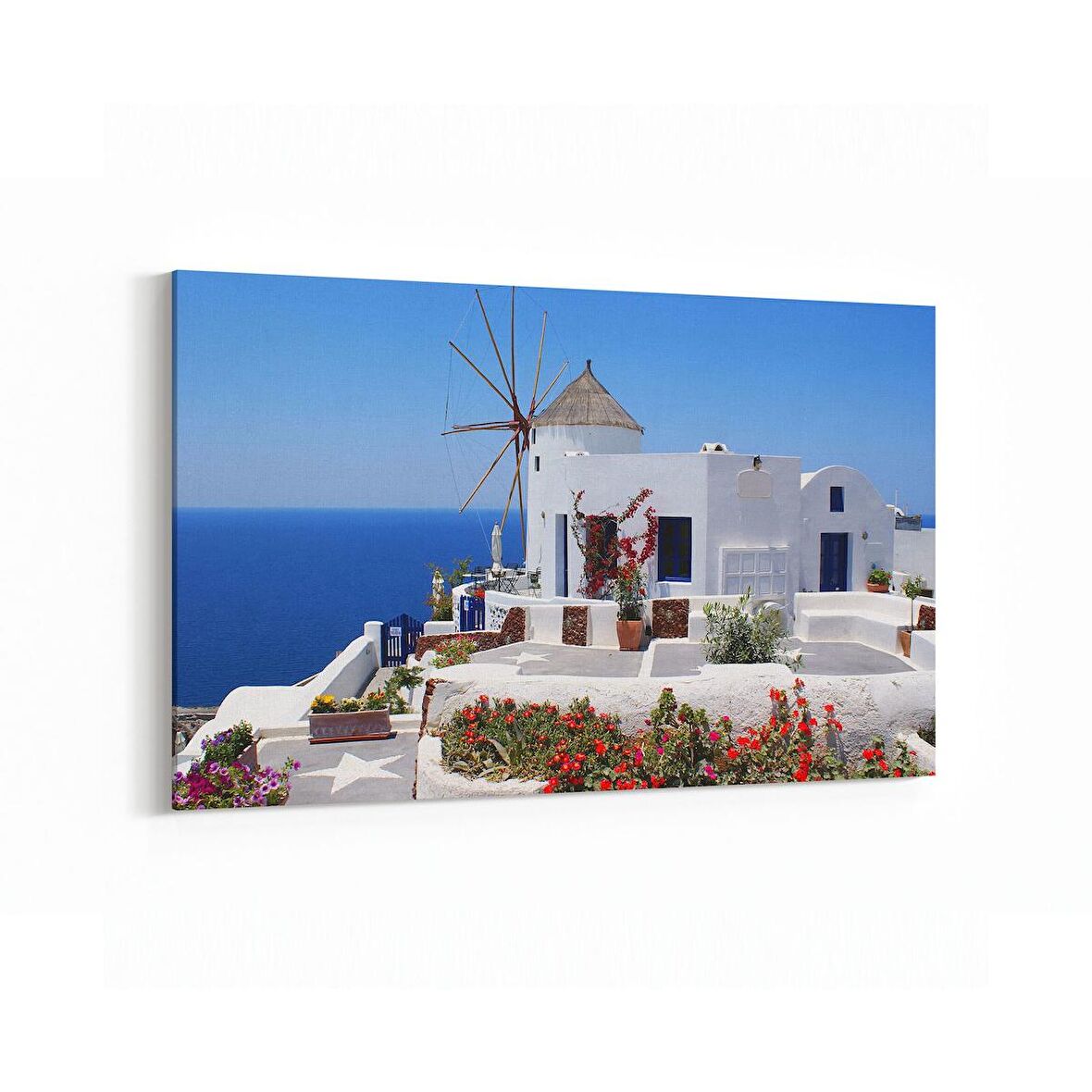 Olla 18518Y Yapı Görseli Yatay Kanvas Tablo (Ölçü: 70X50)