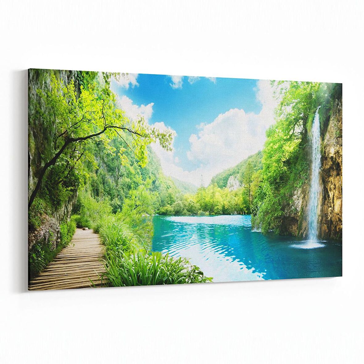 Olla 14424Y Doğa / Manzara Görseli Yatay Kanvas Tablo (Ölçü: 30X20)