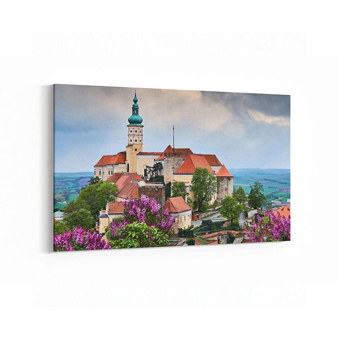 Olla 17871Y Yapı Görseli Yatay Kanvas Tablo (Ölçü: 70X50)