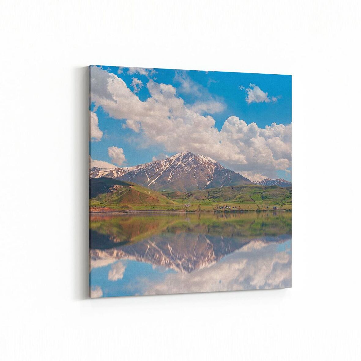 Olla 14193K Doğa / Manzara Görseli Kare Kanvas Tablo (Ölçü: 30X30)