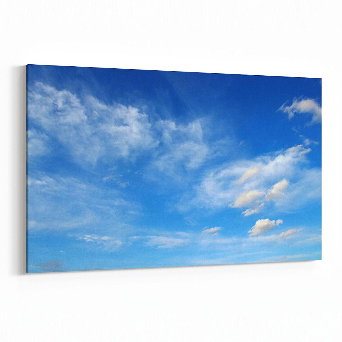 Olla 15488Y Gökyüzü Bulut Görseli  Yatay Kanvas Tablo (Ölçü: 70X50)