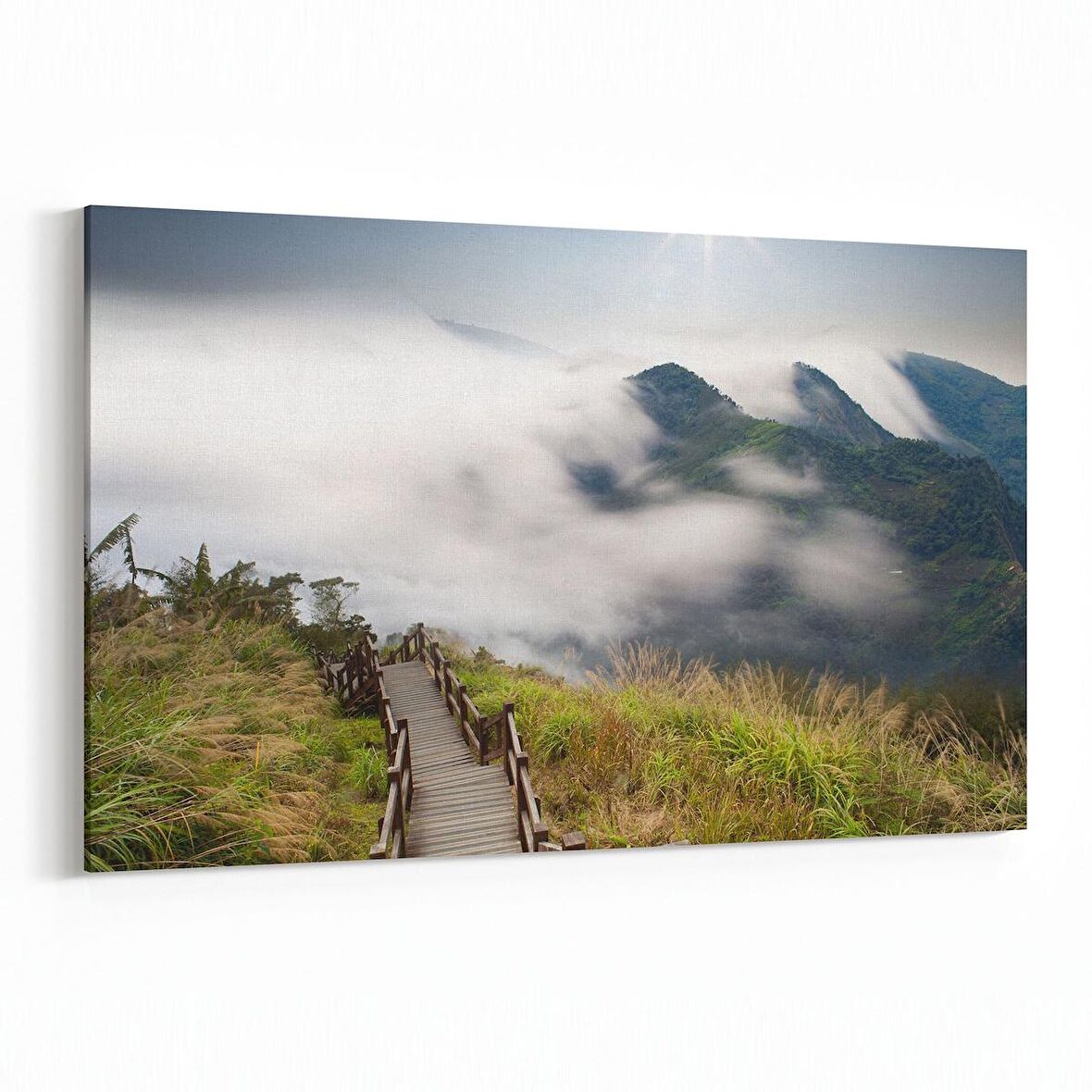 Olla 14618Y Doğa / Manzara Görseli Yatay Kanvas Tablo (Ölçü: 120X80)