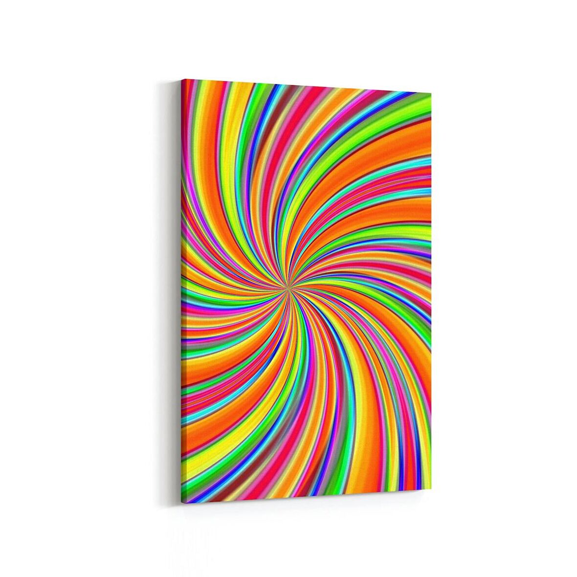 Olla 10324D Abstract Görsel Dikey Kanvas Tablo (Ölçü: 100X150)