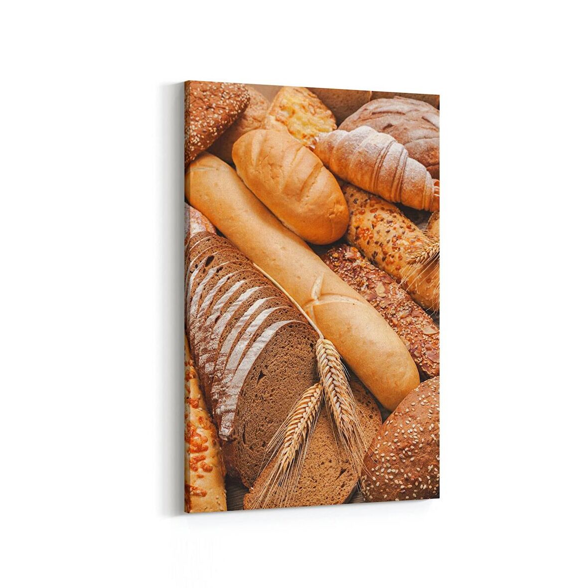 Olla 15183D Gıda Görseli Dikey Kanvas Tablo (Ölçü: 80X120)