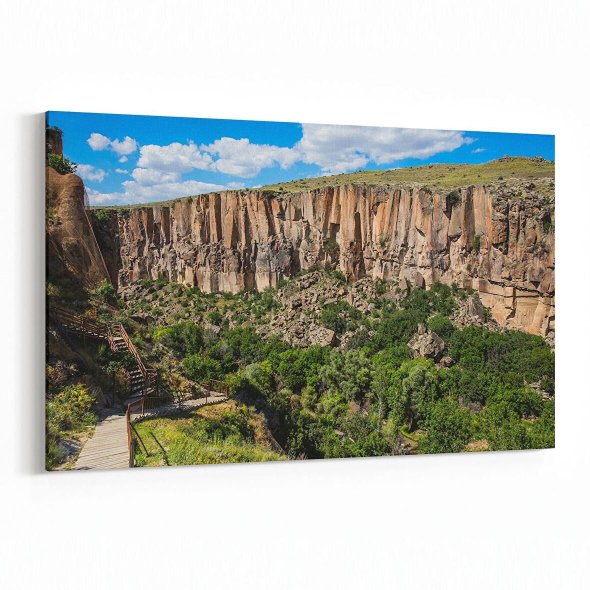 Olla 13162Y Doğa / Manzara Görseli Yatay Kanvas Tablo (Ölçü: 45X30)