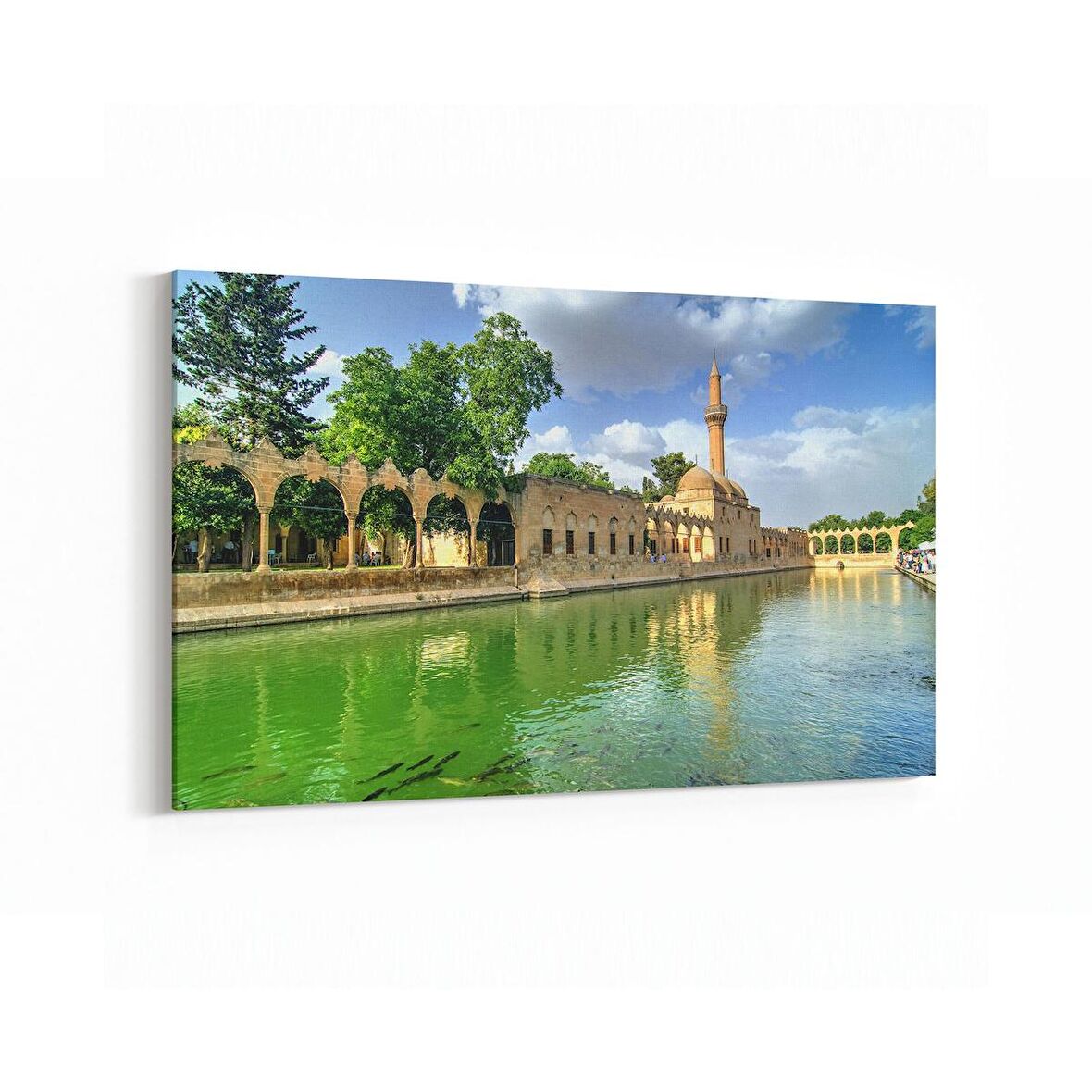 Olla 18668Y Yapı Görseli Yatay Kanvas Tablo (Ölçü: 150X100)