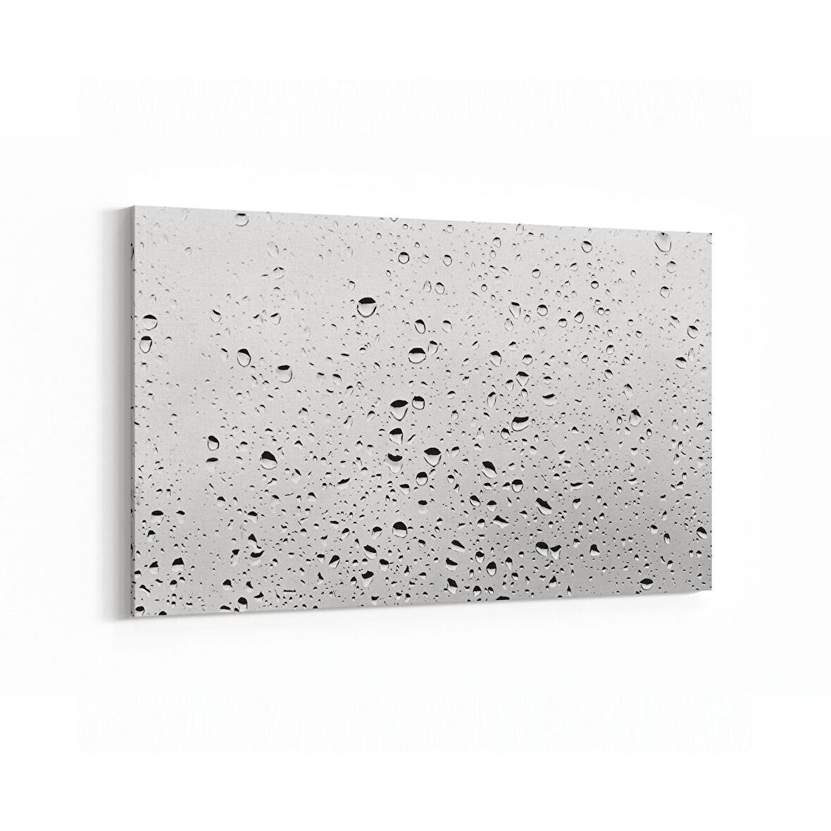 Olla 17254Y Su / Damla Görseli Yatay Kanvas Tablo (Ölçü: 45X30)