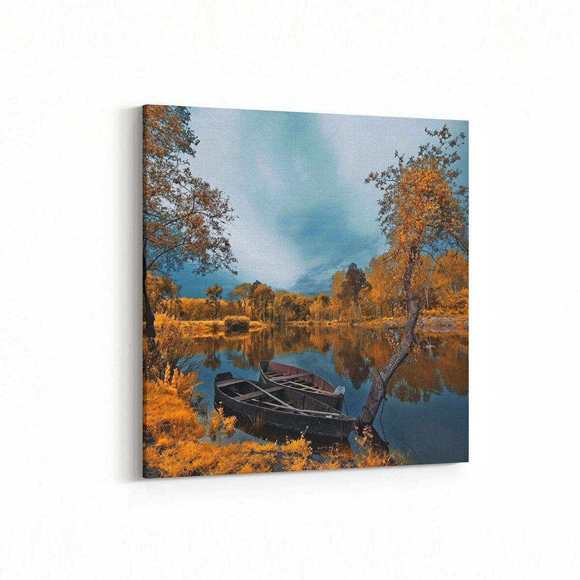 Olla 13192K Doğa / Manzara Görseli Kare Kanvas Tablo (Ölçü: 30X30)