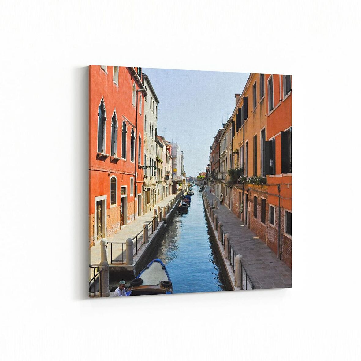 Olla 18274K4 Yapı Görseli Kare 4'lü Kanvas Tablo (Ölçü: 105X105)