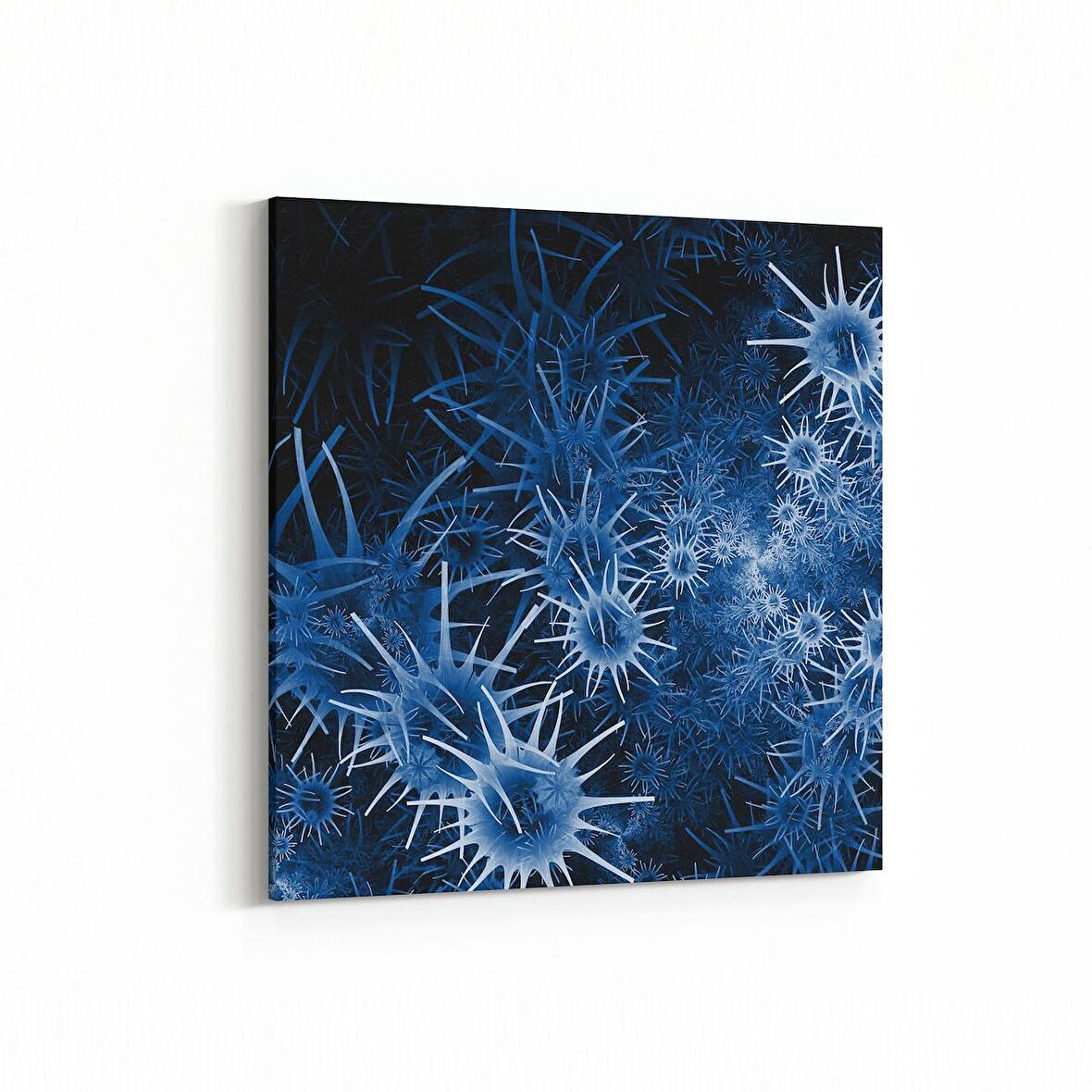 Olla 10293K Abstract Görsel Kare Kanvas Tablo (Ölçü: 25X25)